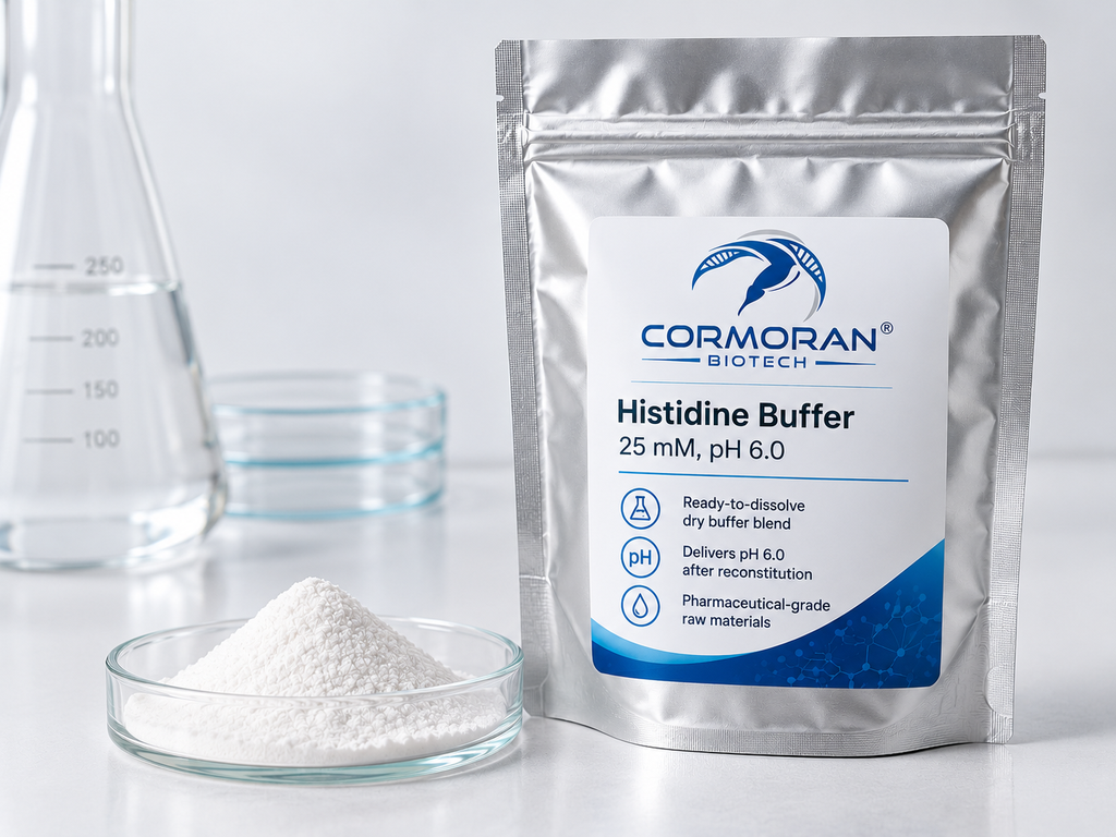 Cormoran® Histidine Formulation Buffer, 25 mM, pH 6.0 - Dry Mix