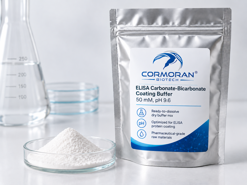 Cormoran® ELISA Carbonate-Bicarbonate Coating Buffer, 50 mM, pH 9.6 - Dry Mix