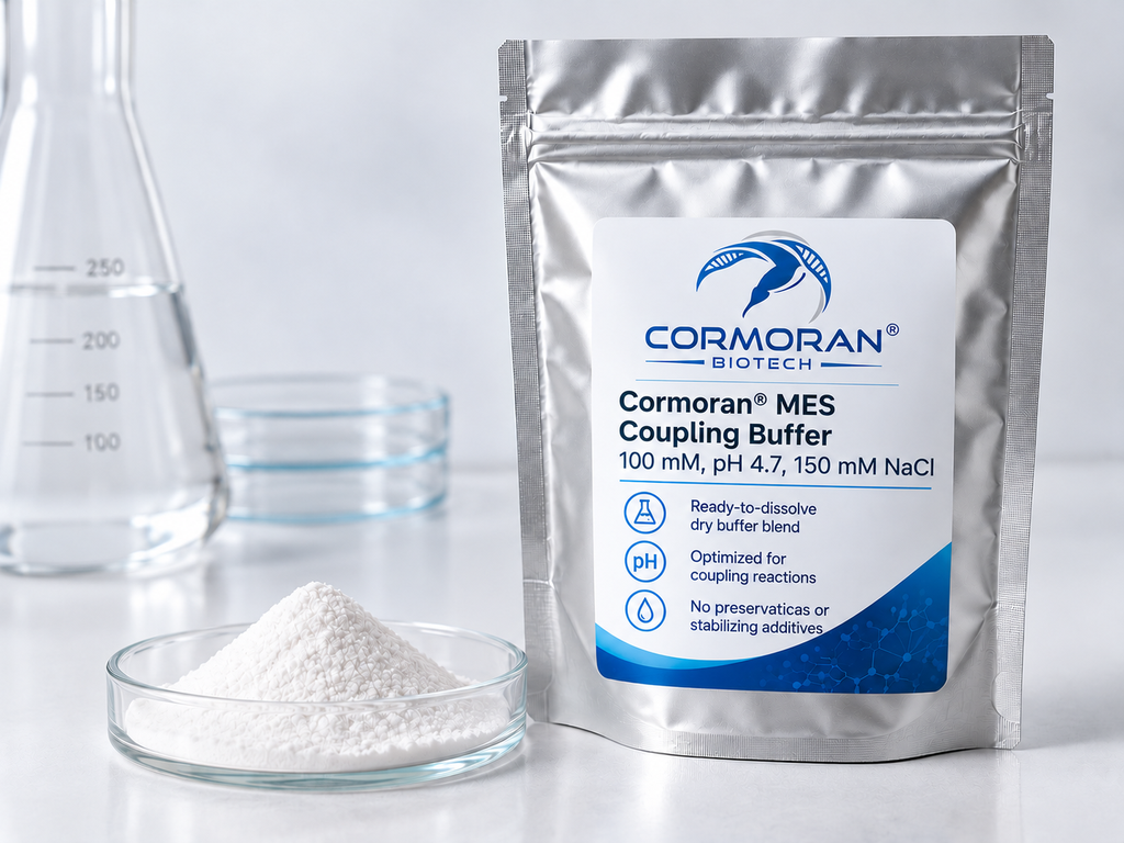 Cormoran® MES Coupling Buffer, 100 mM, pH 4.7, 150 mM NaCl - Dry Mix